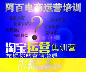商丘阿百電商技術培訓 一站式賦能店鋪運營、推廣與美工，助您精準打造爆款